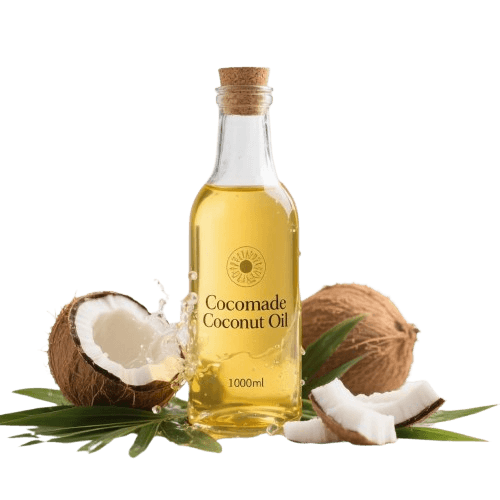 Premium Coconut Oil with Fresh Coconuts